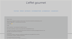 Desktop Screenshot of leffetgourmet.com